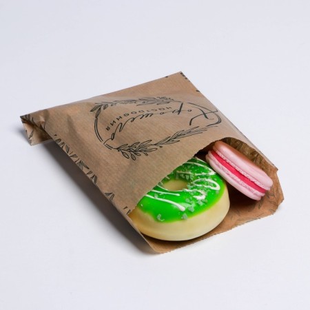 Package package, packaging, crafting, V-shaped bottom of “good mood”, 16.8 x 13.5 x 5.5 cm-2