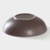 Board ceramic soup of the pastel “pastel” 700 ml, d = 18 cm, brown color