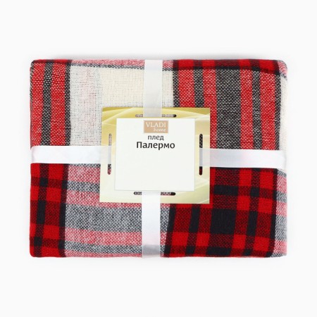 Palermo plaid 140x200 cm, Bel/CRA/ANTR RAP 1, wool 20%, pan 40%, PE 40%-4