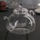 Hot teapot with glass sieve, 1 liter