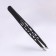 Pinzet "Geometry", beveled, pointed, 9.5 cm, black color