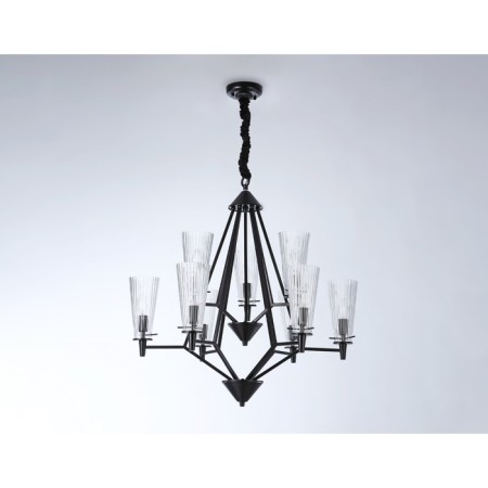 Suspended chandelier Ambrella TR3238/6+3 BK, E14, 9x40W D730x720 mm, black-4