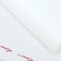 Matte film with a pattern "Romantic Epistle", white color, 60 x 60 cm