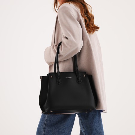 Bag Women's Tout, on a zipper, black color-7