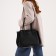 Bag Women's Tout, on a zipper, black color