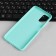 Pero cover for Samsung M52, silicone, turquoise