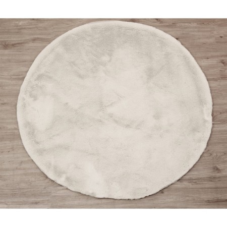 Plush mat Sofi de Marko, size 100x100 cm, cream color-1