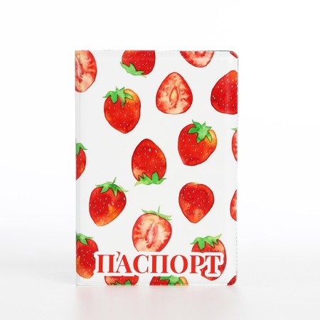 Cover for passport, white color-1