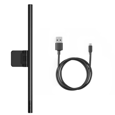 Suspended Baseus I-Wok Series USB Asymmetric Light Source Screen, Black-7