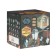 Lamp NTU 04-60-001 Oscar, E27, IP44, 60 watts, transparent glass, black