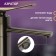 Zein Z3804 sink mixer, designer, single -leaf, 35 mm cartridge, black