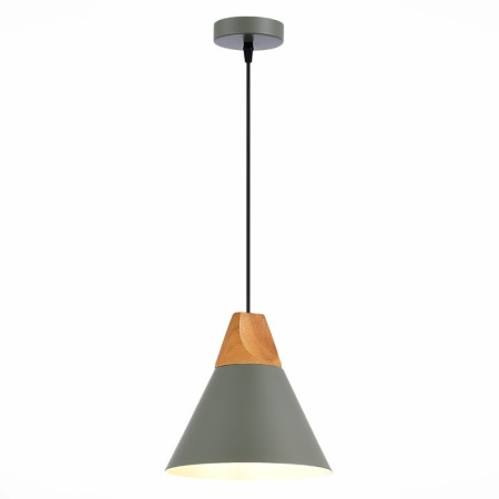 Suspension EVOLUCE. Sle125113-01. Modica. 1x40 W, E14, 23x23x22 cm, gray color
