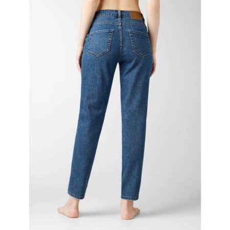 Women's jeans with a high landing CONTE Elegant Relaxed MOM, size S, MID Blue color-7