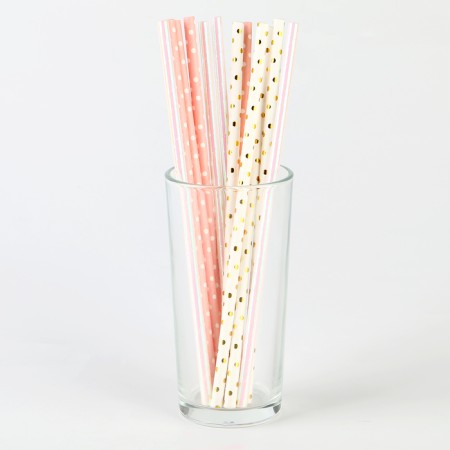 Paper tubes 12 pcs "Disco"-3