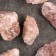 Set for creativity "Raspberry quartzite", chopped, fraction 2-3 cm, 100 g