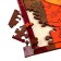 Puzzles wooden figured "free flight", 151 element