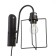 Sconces "FIRST" 1x40W E27 Black 25x16x33 cm.