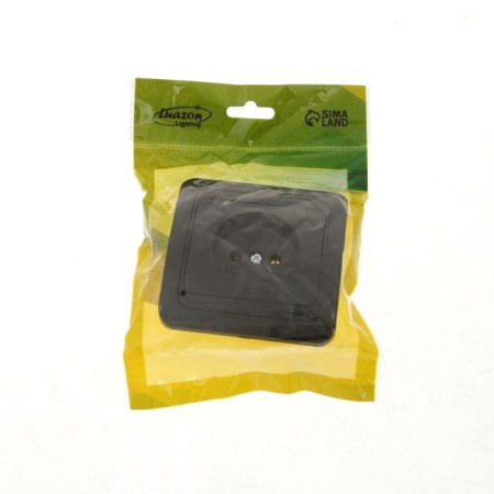 Single Luazon Lighting "Orion", 10 A, hidden, without salary, black-3