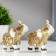 Polystone souvenir "White Elephant with a Popone from the Arab carpet" mix 7.8x7.5x3.2 cm