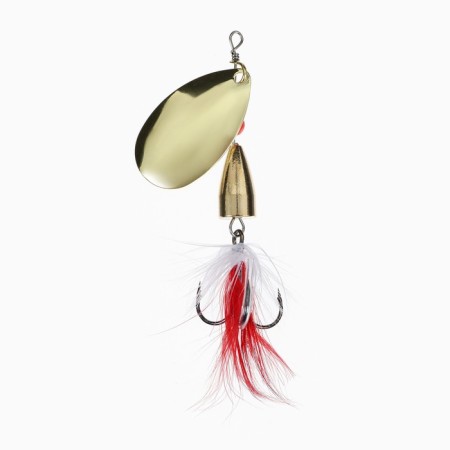 Spinning spinning namazu unwin, 15 g, brass color