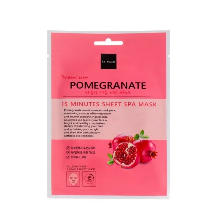 La Beute fabric mask with grenade extract, 25 ml