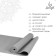 Sangh yoga rug, 173 × 61 × 0.6 cm, gray color