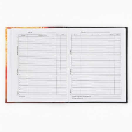School Diary 1-4 class, in a solid cover, 48 liters "September 1: football"-6