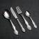 A set of cutlery "Troika", 24 items, art painting, decorative box