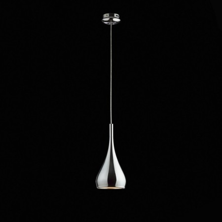 Suspension lamp ST LUCE. SL874.113.01. GoCce. 1x40 W, E27, 16x16x35 cm, chromium color-3