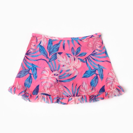 Separate swimsuit for girls, pink color, height 110-116 cm-4