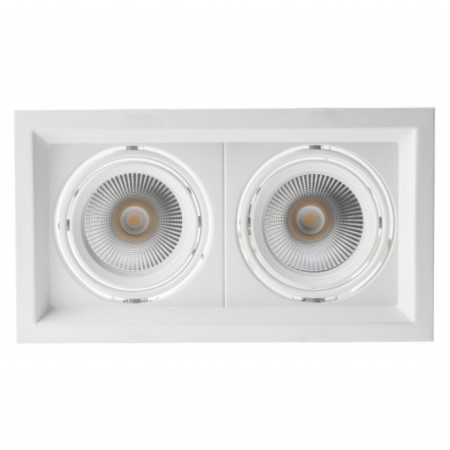 Lamp card-built era SKD-1, 225x130x100 mm, IP40, 18W, 2160LM, 4000K