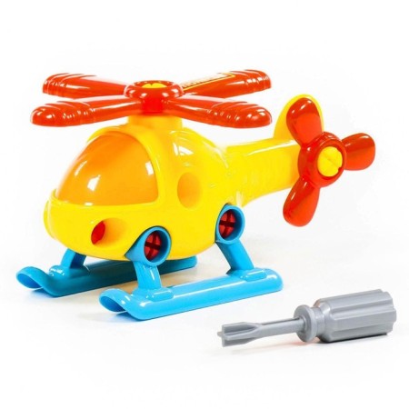 The designer of the screw "helicopter", 16 elements-5