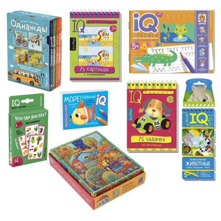 Package. The basic IQ-game set for the development of attention and thinking-1