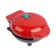 Electrovafelnik WV-01, 350 W, Viennese waffles, anti-stick coating, red