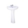 Washbatan Santeri 1.3111.5.s00.11b.0, 565 x 455 mm, without overflow, white color