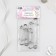 Set of hats pins, 38 /50 /63 /70 /90 /100 mm, 6 pcs, silver color