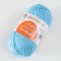 Yarn "linen" 55% linen, 45% cotton 330m/100g (05 blue)