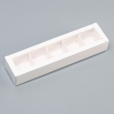 Box for 5 sweets, 22 x 5.5 x 3.5 cm. Confectionery packaging-1