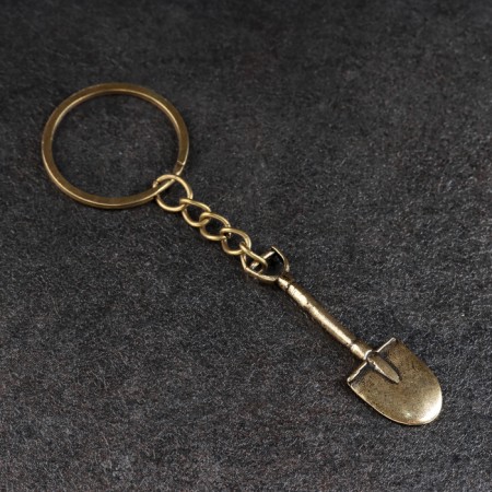 Souvenir-cranes "Rowing with a shovel", brass, amber-1
