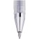 Gel pen Crown Hi-Jell Metallic, node 0.7 mm, ink silver