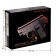 Pneumatic children's “Defender” pistol, metallic