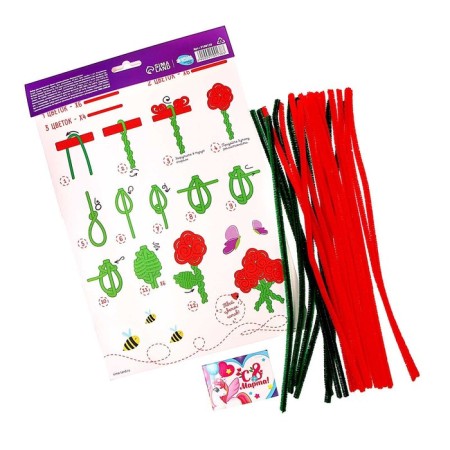 Set for creativity. DIY bouquet "Tender roses"-2