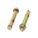 Anchor bolt of scrap, with a nut, galvanized, 8x65 mm, 175 pcs