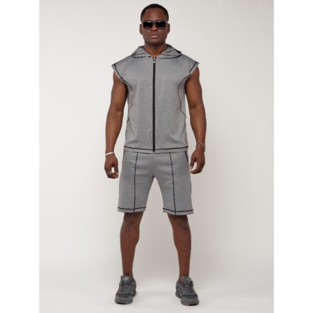Sports suit men's, size 50-52, light-gray color