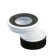 Fan pipe for the toilet "Ani Plast" W0420, eccentric, 40 mm
