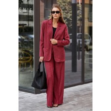 Female set: trousers, jacket, size 56