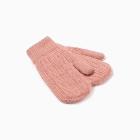 Minaku mittens, pink color, 21 cm-1