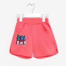 Shorts for girls, pink color, height 110 cm