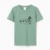 Women's T -shirt "World", green color, size 50