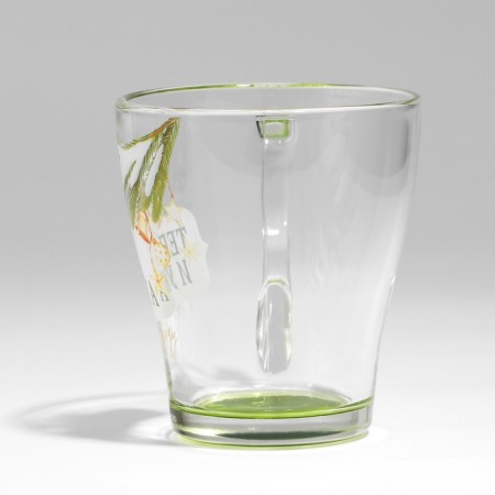 Gift set of New Year's mugs of glass "Curvat and comfort!", 2 pcs-14